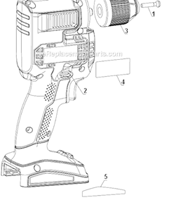 Part Location Diagram of 90556570 Porter Cable Chuck